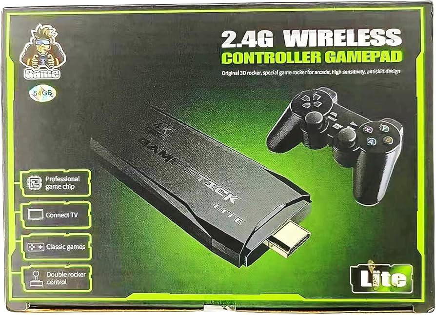 Wireless Retro Game Console with 40,000+ Games | 4K HDMI | 9 Emulators