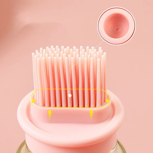 🔥 Silicone Oil Brush Bottle Set – BBQ & Kitchen Friendly, 150ml, Multi-Color
